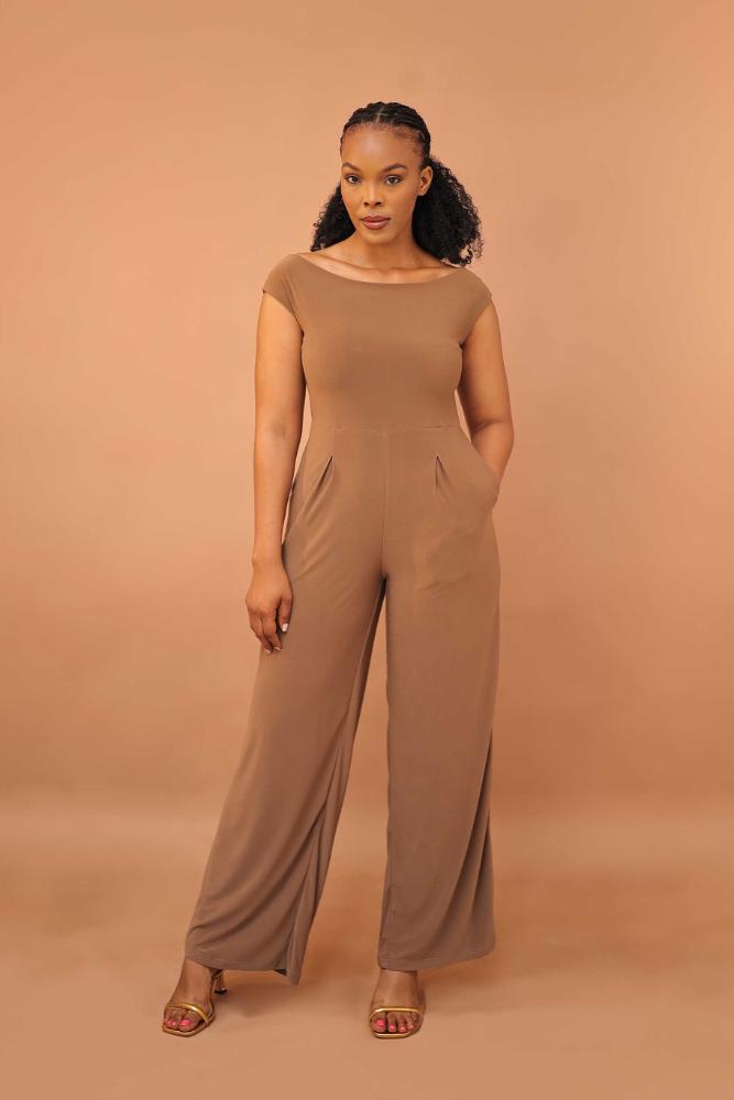 Skin Drop back jumpsuit