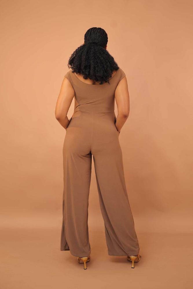 Skin Drop back jumpsuit