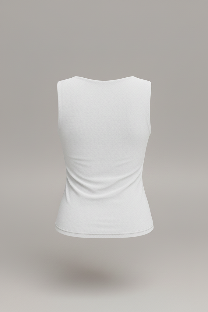 Basic Top Low Neck
