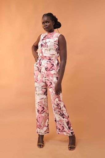 Blossom pink pattern luxe set